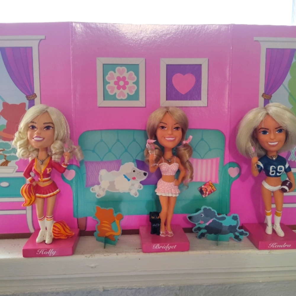 Girls Next Door/Playboy Mansion Bobbleheads